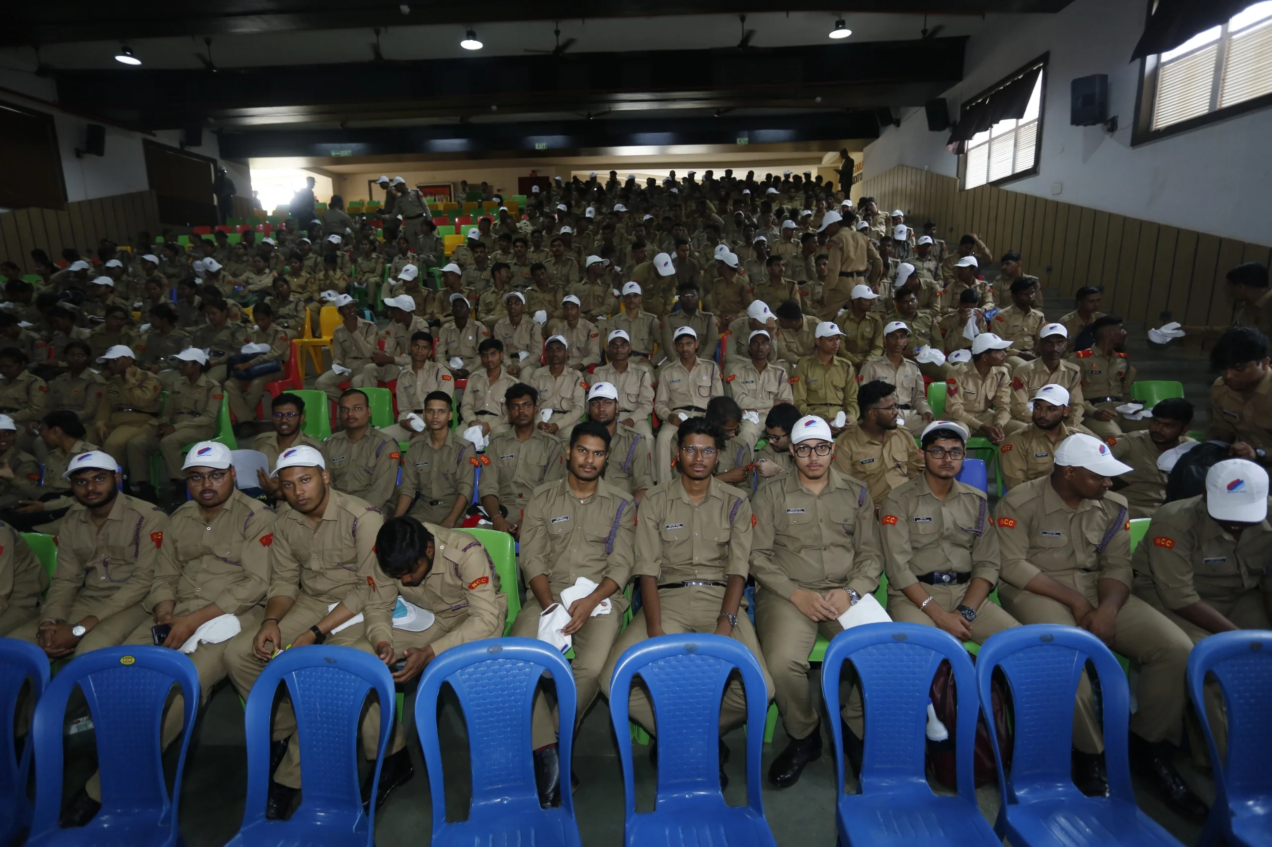 Blood Donation Camp in Collaboration with NCC