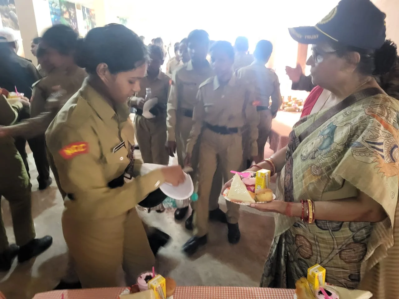 Support Provided By Bhadrak NCC