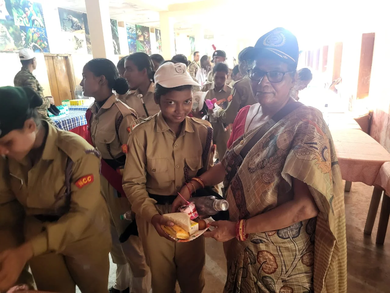 Support Provided By Bhadrak NCC